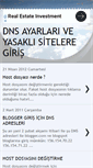 Mobile Screenshot of dnsayarlari.yilmazbaris.com